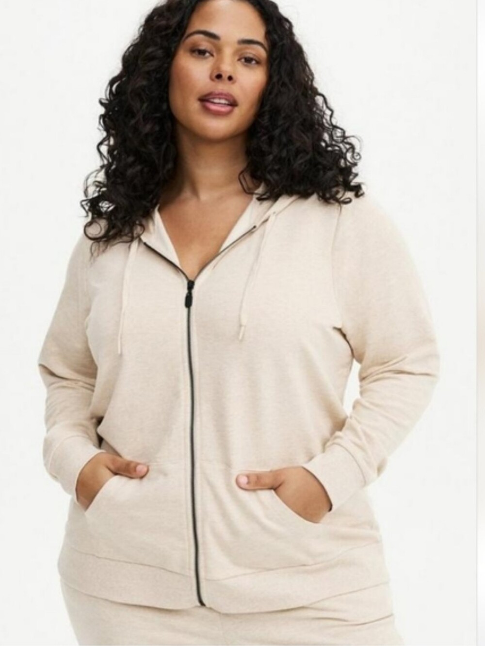 torrid TRU Classic Zip-Up Fleece Hoodie